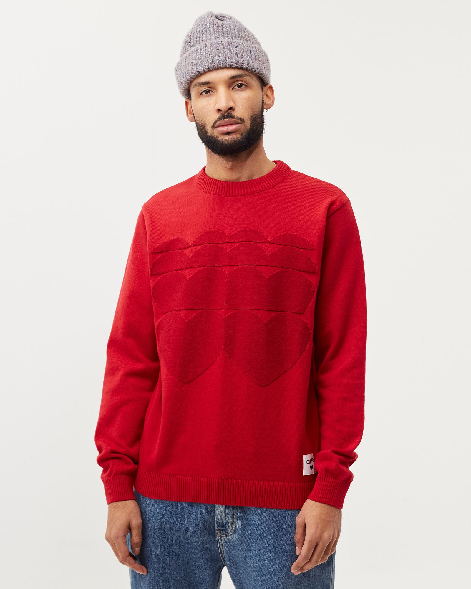 Kewo Double Heart Knit