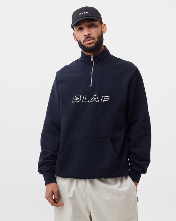 ITALIC ZIP MOCK