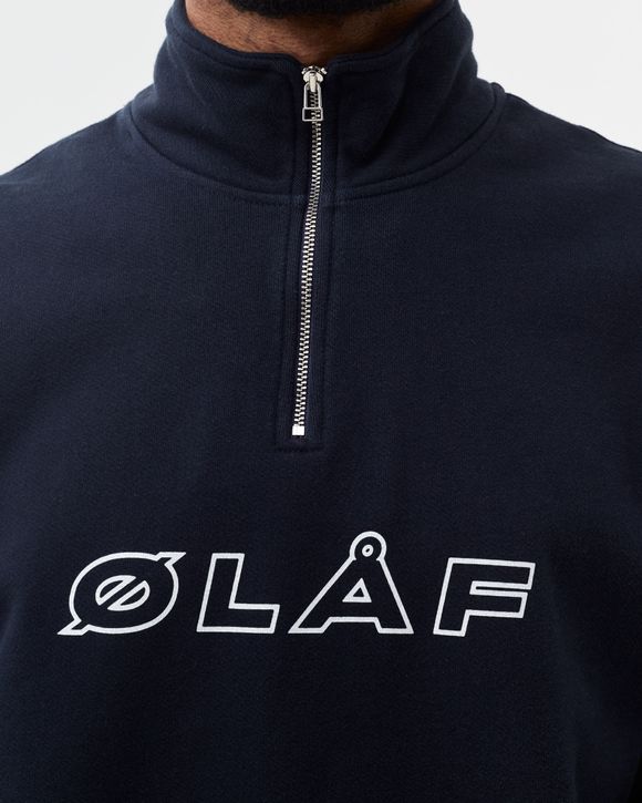 ITALIC ZIP MOCK