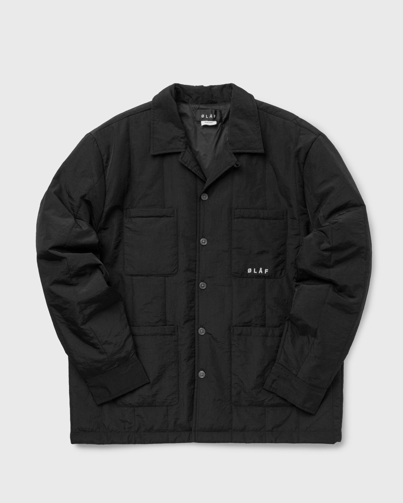 QUILTED POCKET OVERSHIRT