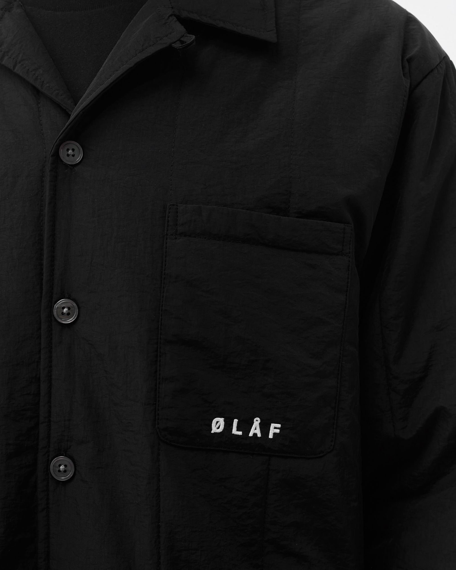 QUILTED POCKET OVERSHIRT