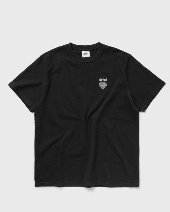 Arte Antwerp New Chest Arte Heart Logo T-shirt Black | BSTN Store