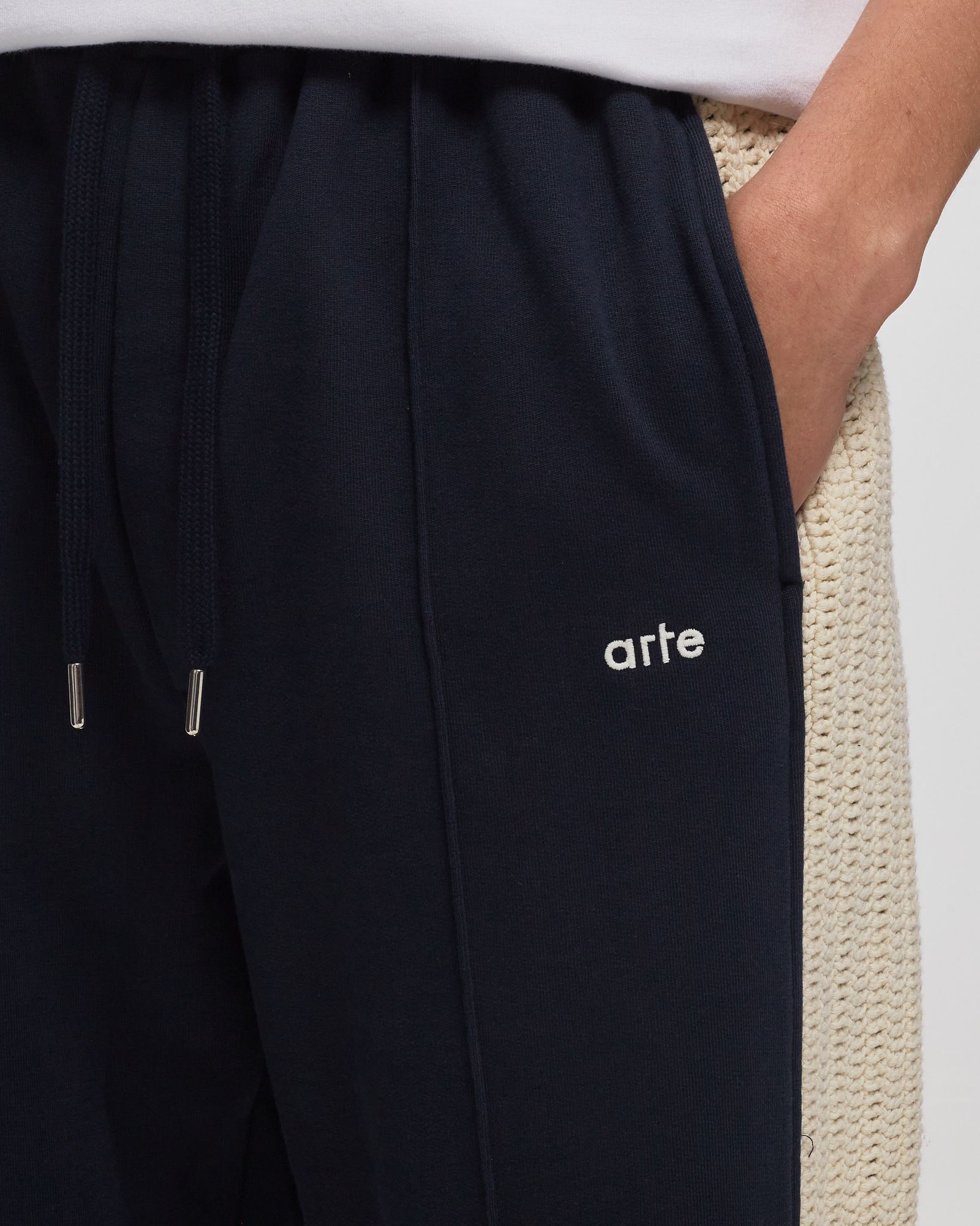Lace Detail Fleece Pants