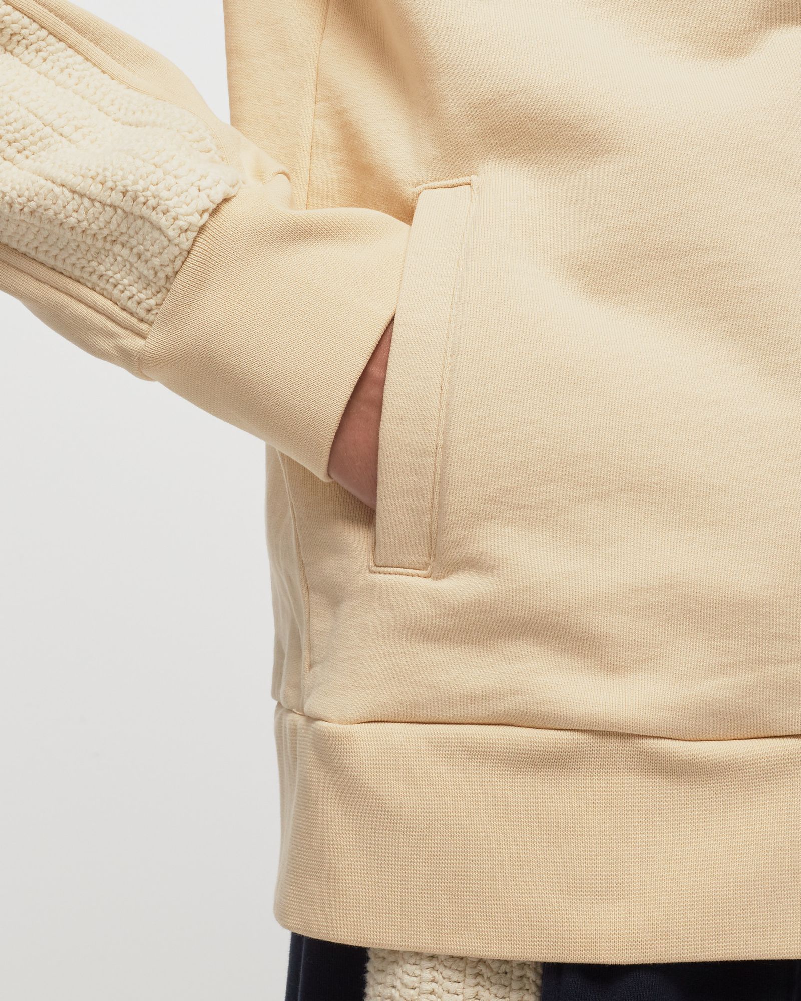 Lace Detail Fleece Jacket