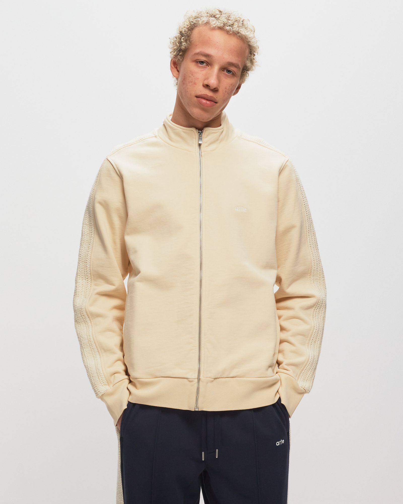 Lace Detail Fleece Jacket