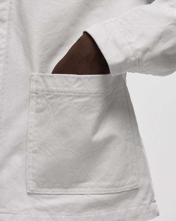 Heart Embroidery Workwear Jacket