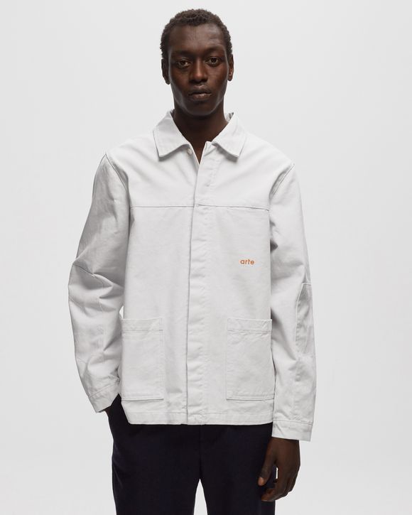 Heart Embroidery Workwear Jacket