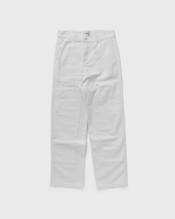 Heart Embroidery Workwear Pants