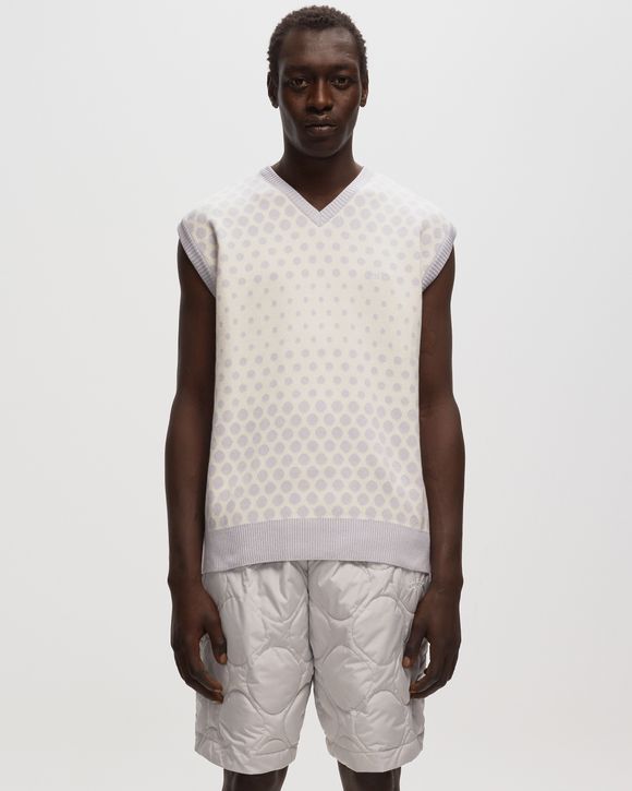 Allover Degrade Circles Vest