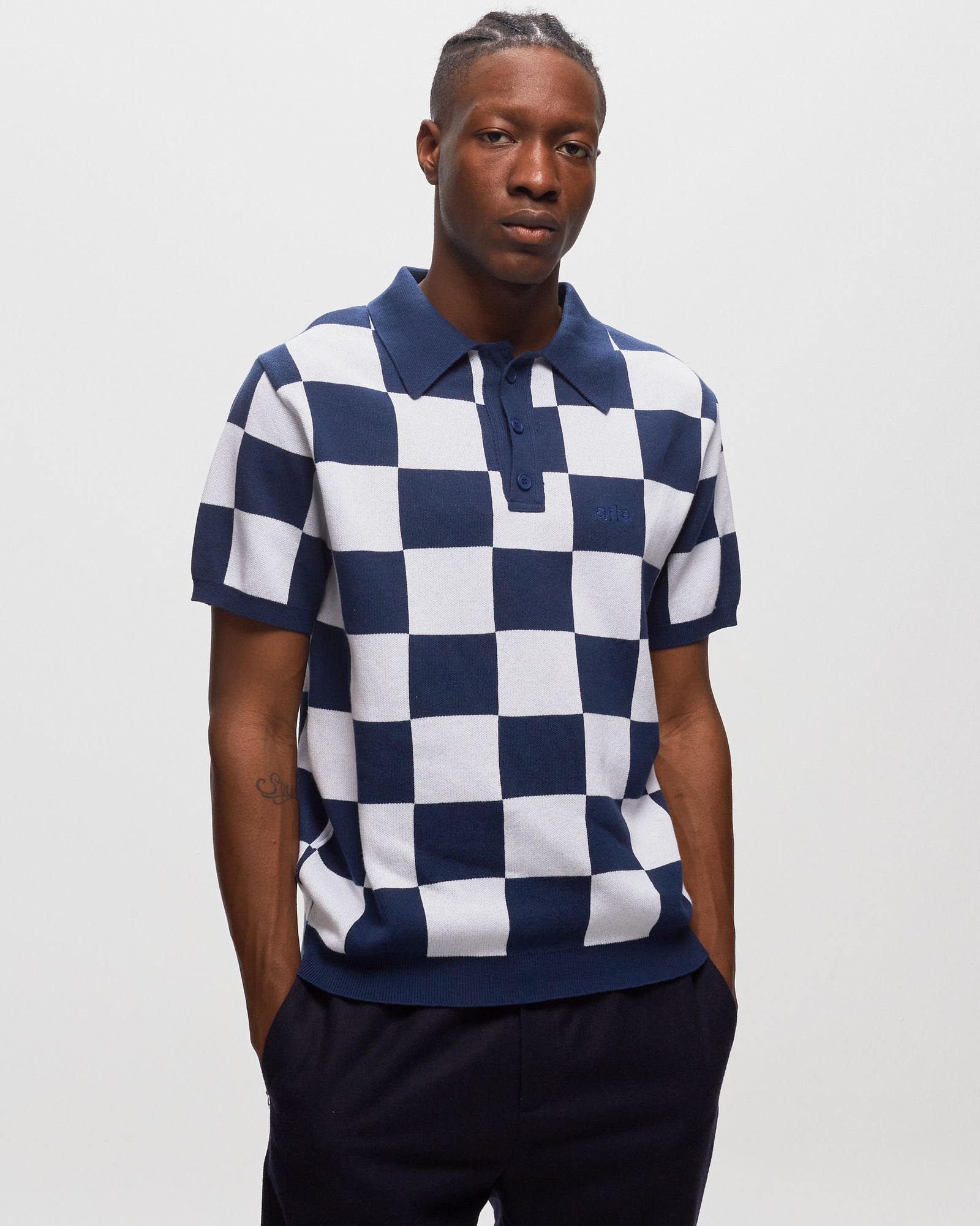 Knit Square Polo