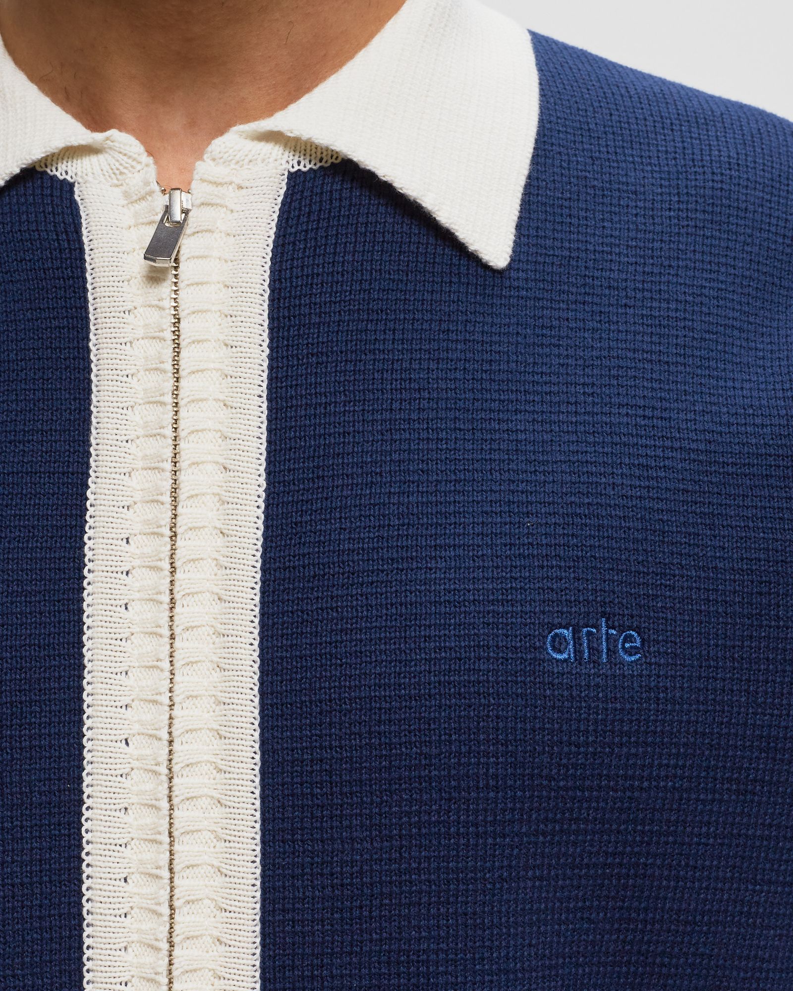 Cardigan Contrast Collar