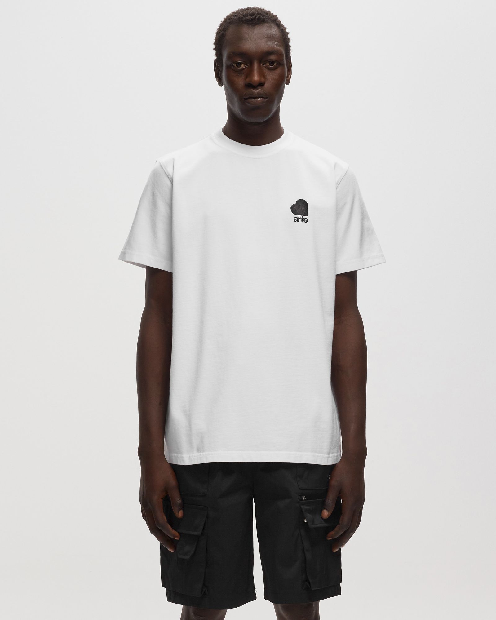 Chest Crooked Heart Logo T-shirt