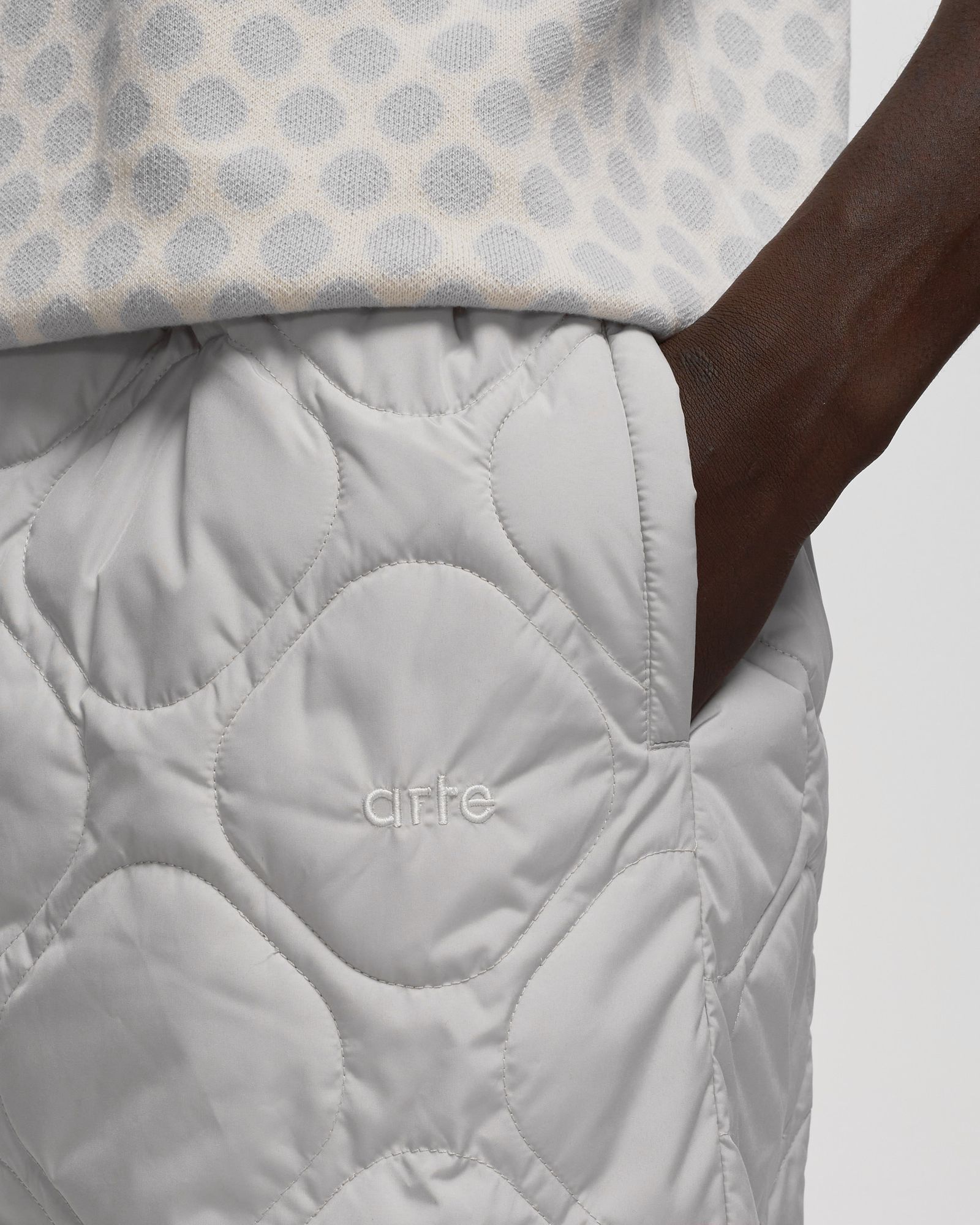 Quilted Bauhaus Shape Short