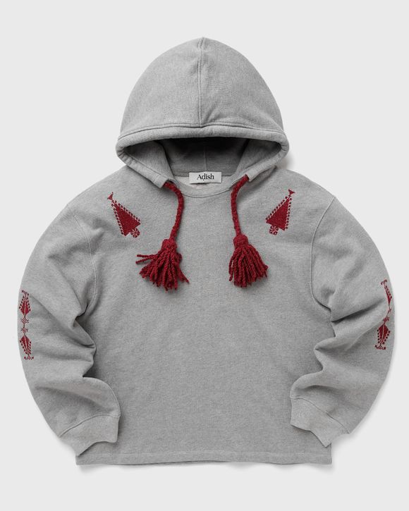 ADISH MAKHLUT LAKIYA TASSELS HOODIE Grey | BSTN Store