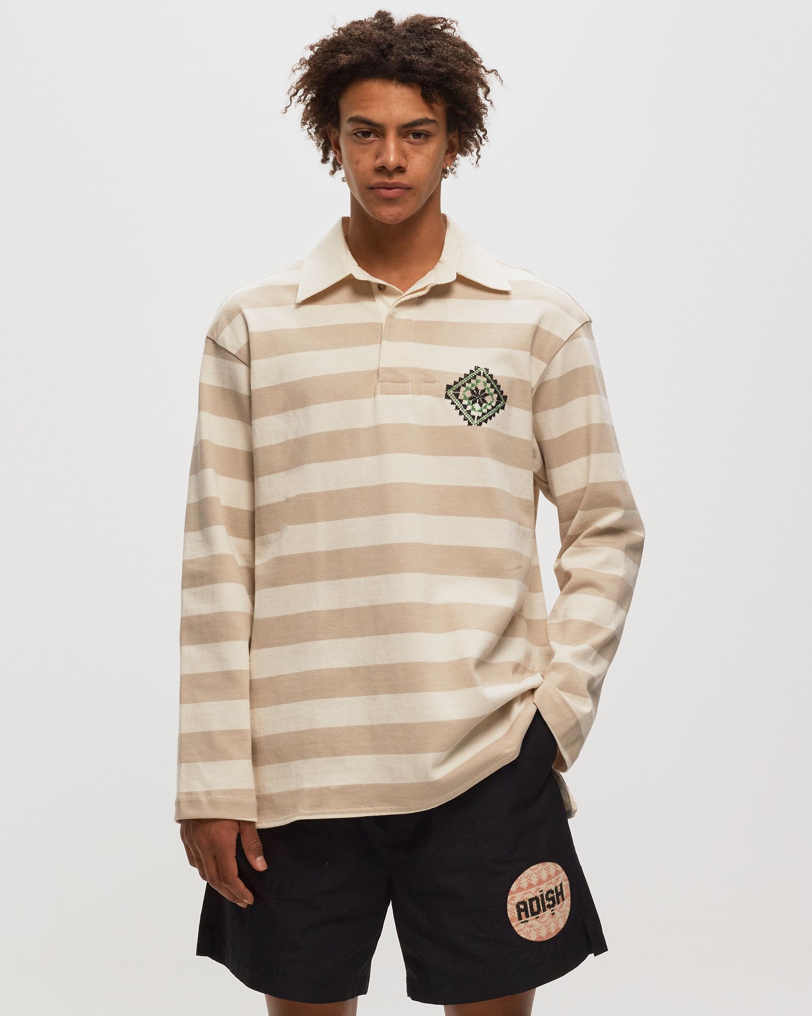 KHARAZ STRIPED RUGBY SHIRT