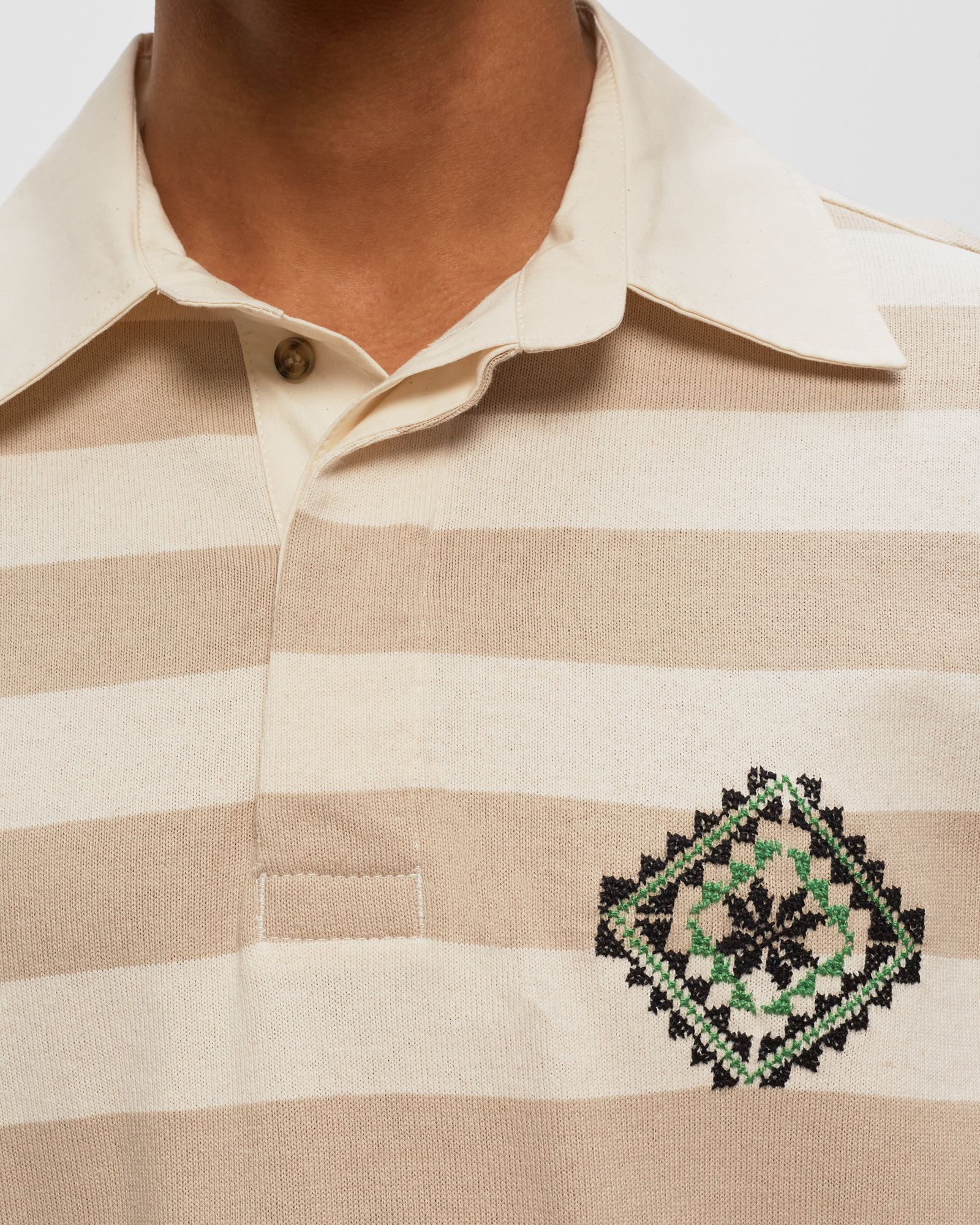 KHARAZ STRIPED RUGBY SHIRT