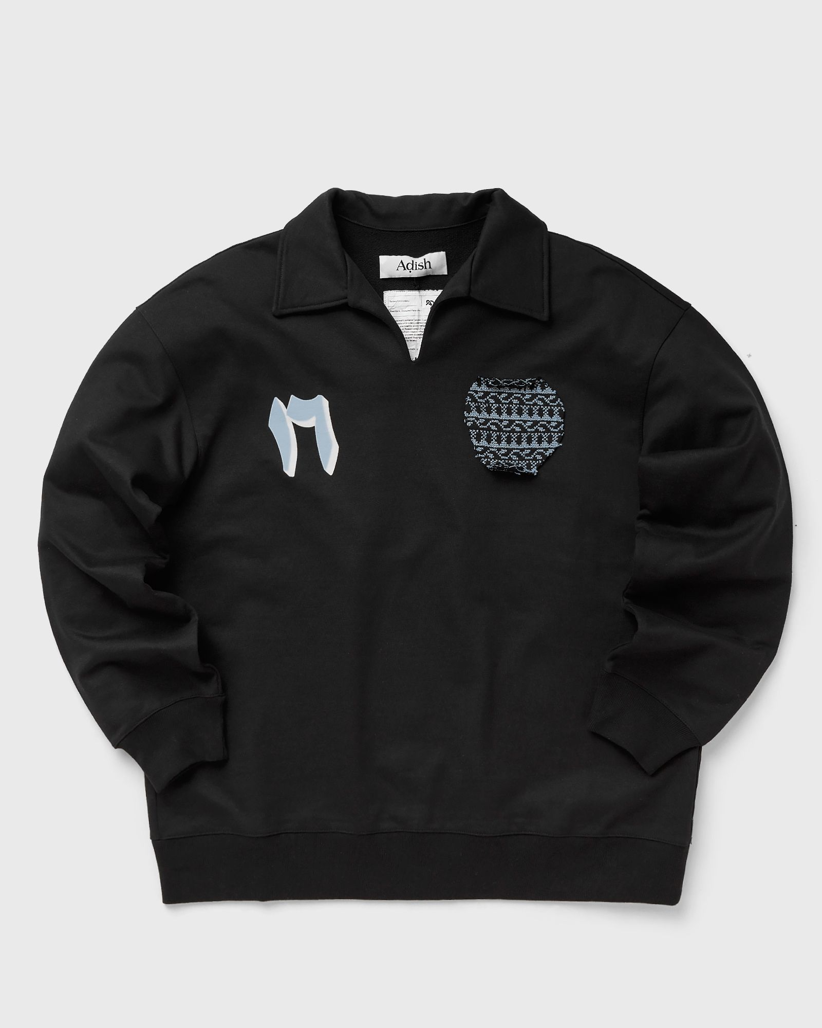 SUR PATCH COLLAR CREWNECK