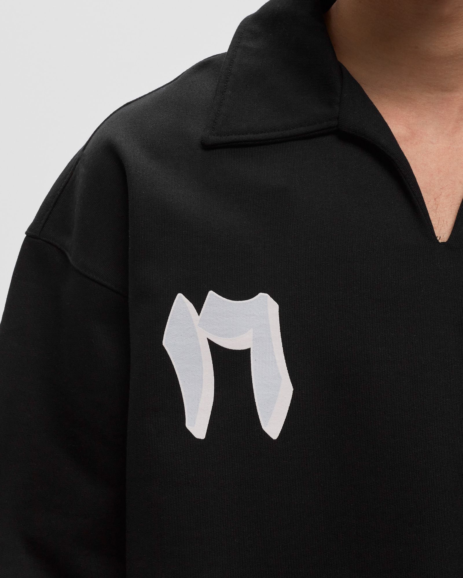 SUR PATCH COLLAR CREWNECK