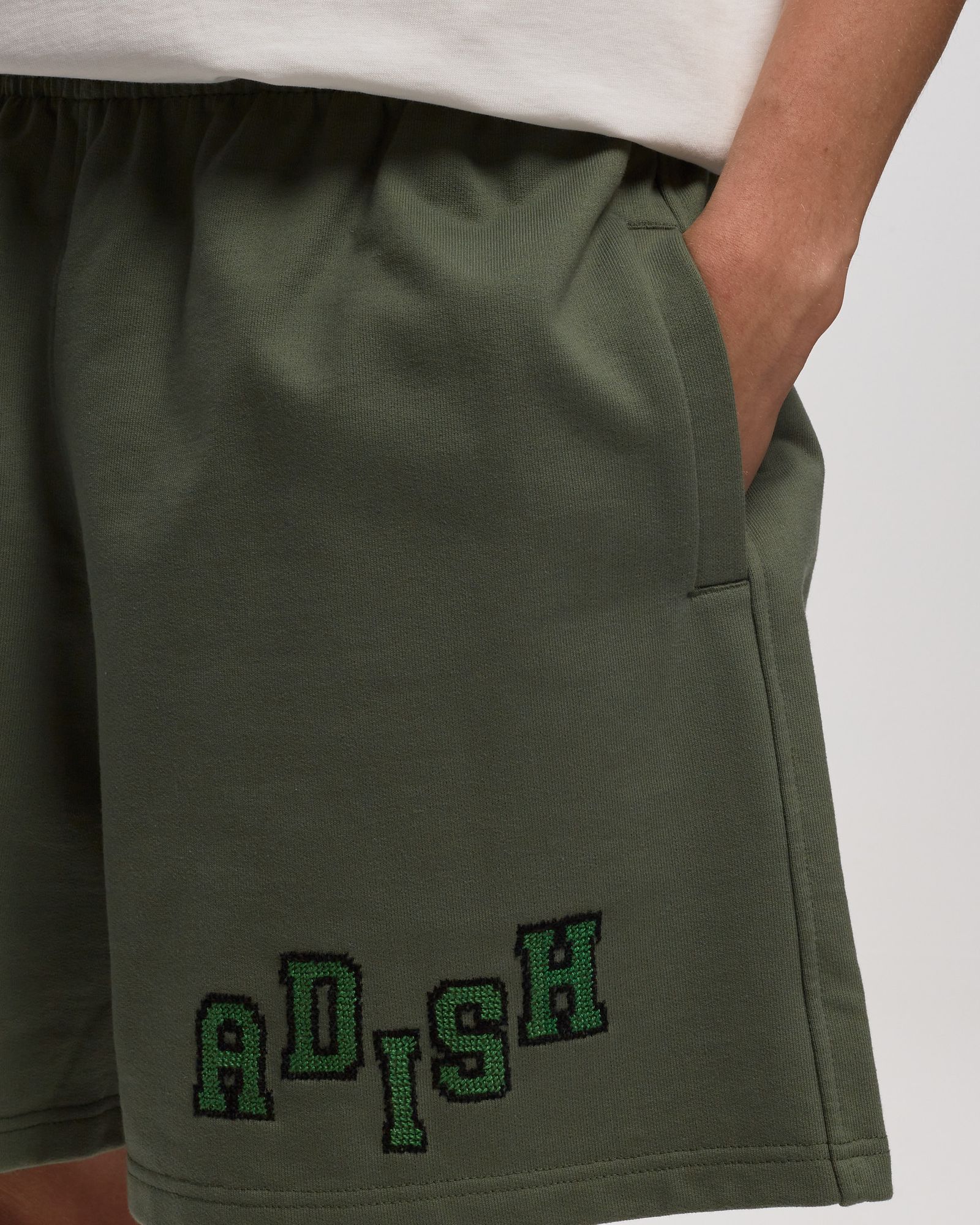 TATREEZ LOGO FRENCH TERRY SHORTS