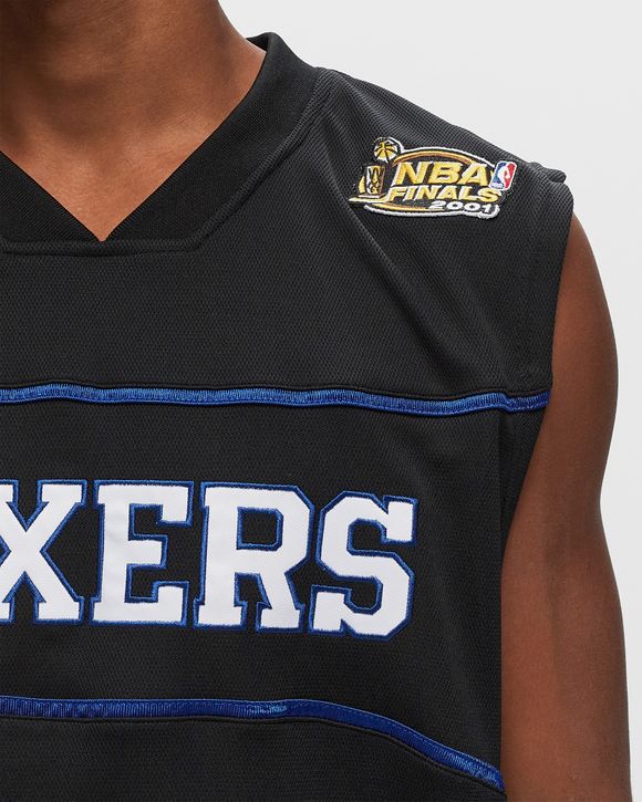 NBA AUTHENTIC SHOOTING SHIRT PHILADELPHIA 76ERS 2000