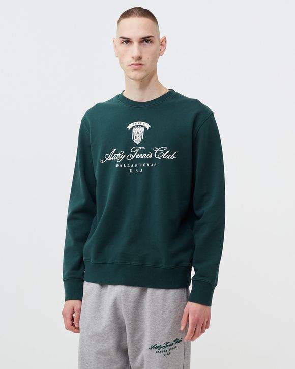 Autry Action Shoes AUTRY TENNIS CLUB SWEATSHIRT Green | BSTN