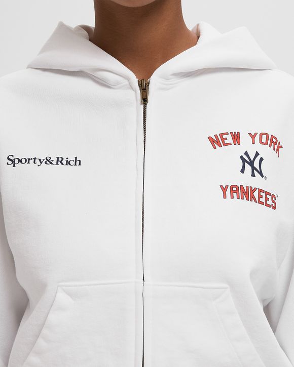 Homerun Cropped Zip Hoodie