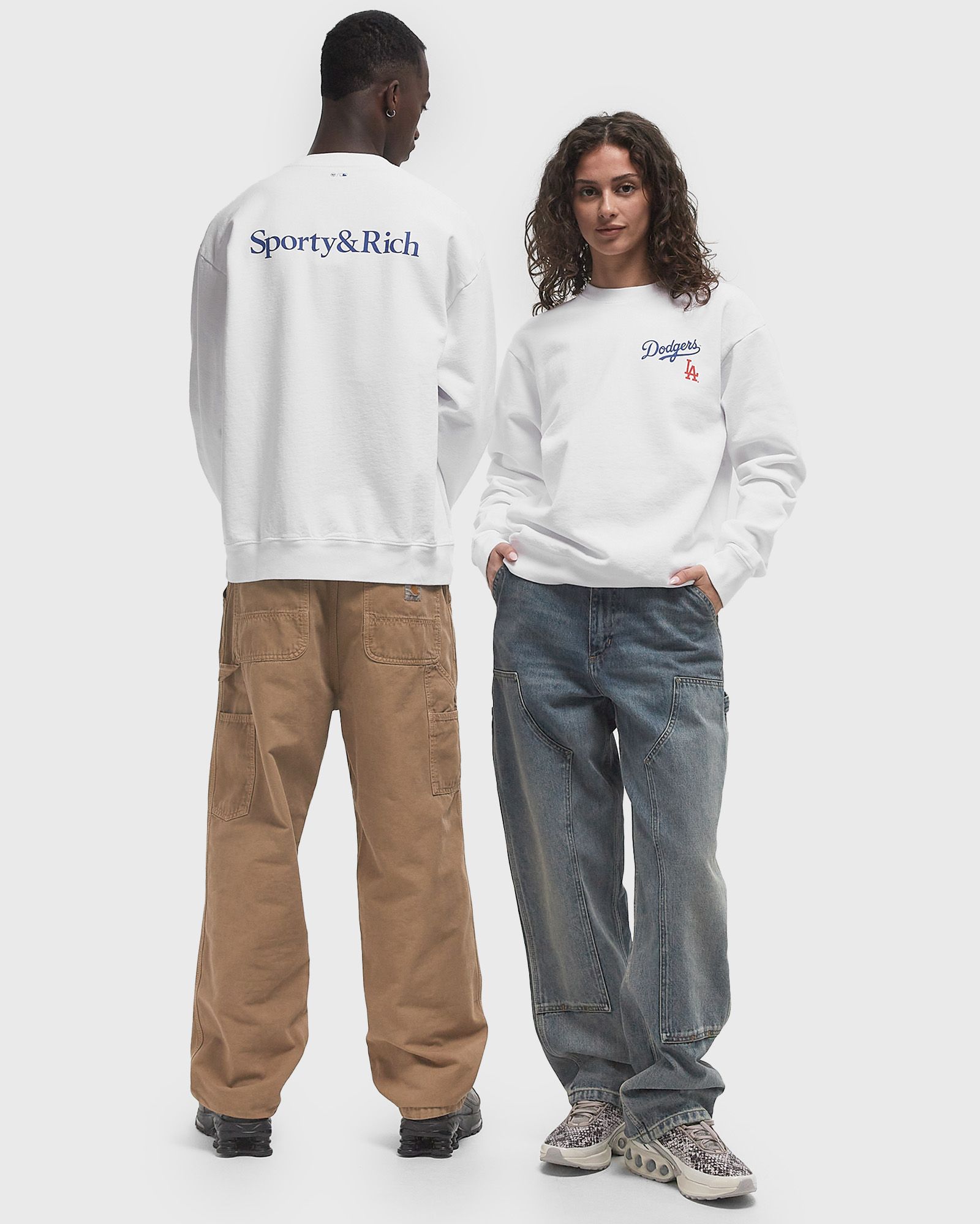 Dodgers Serif Crewneck