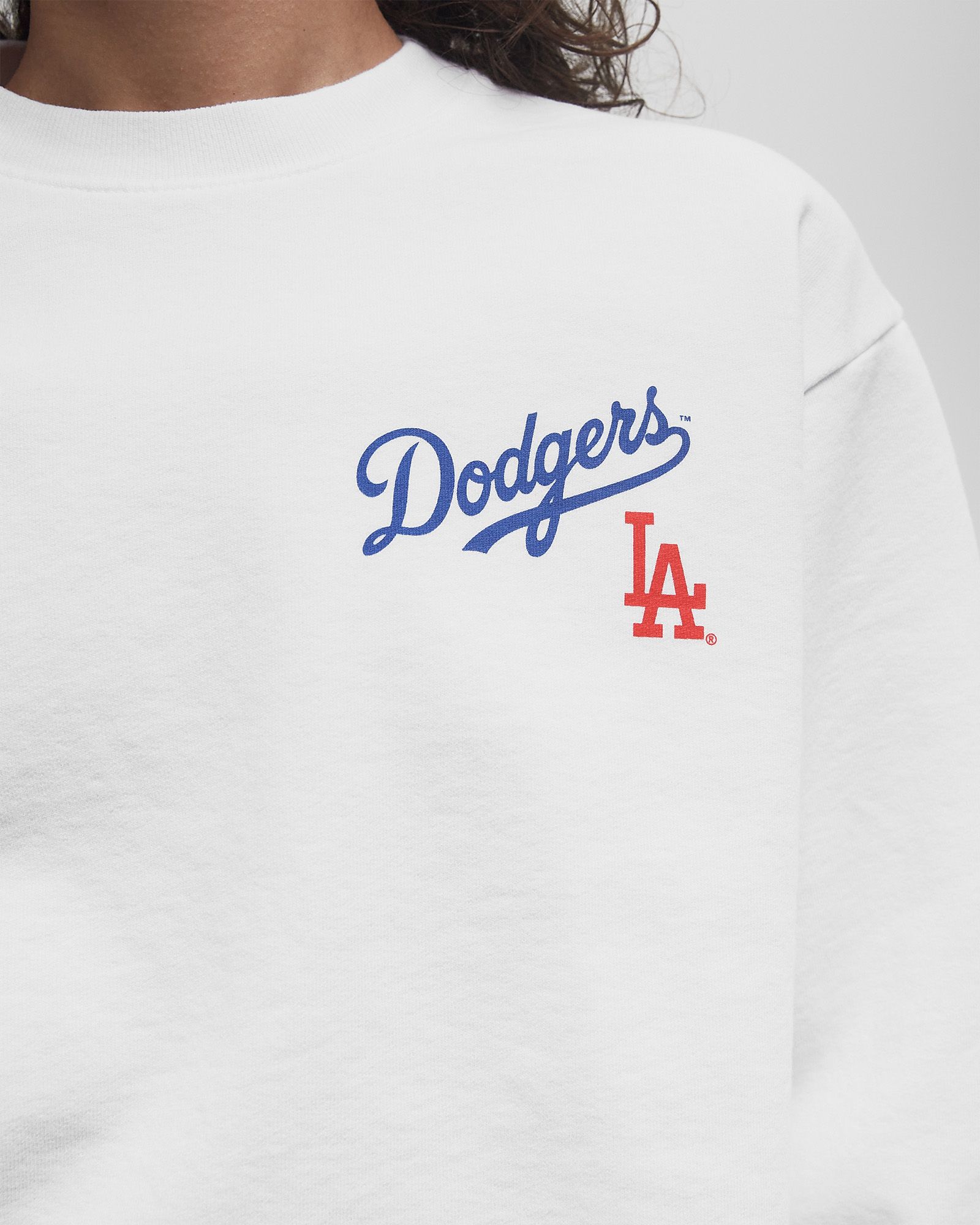 Dodgers Serif Crewneck