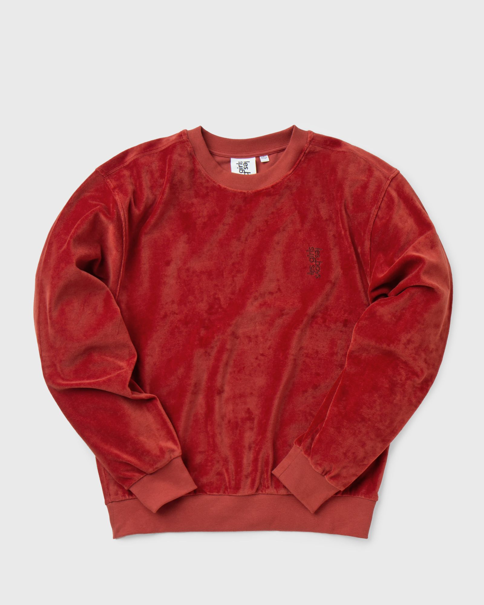 VELOUR SWEATS CREWNECK SWEATSHIRT