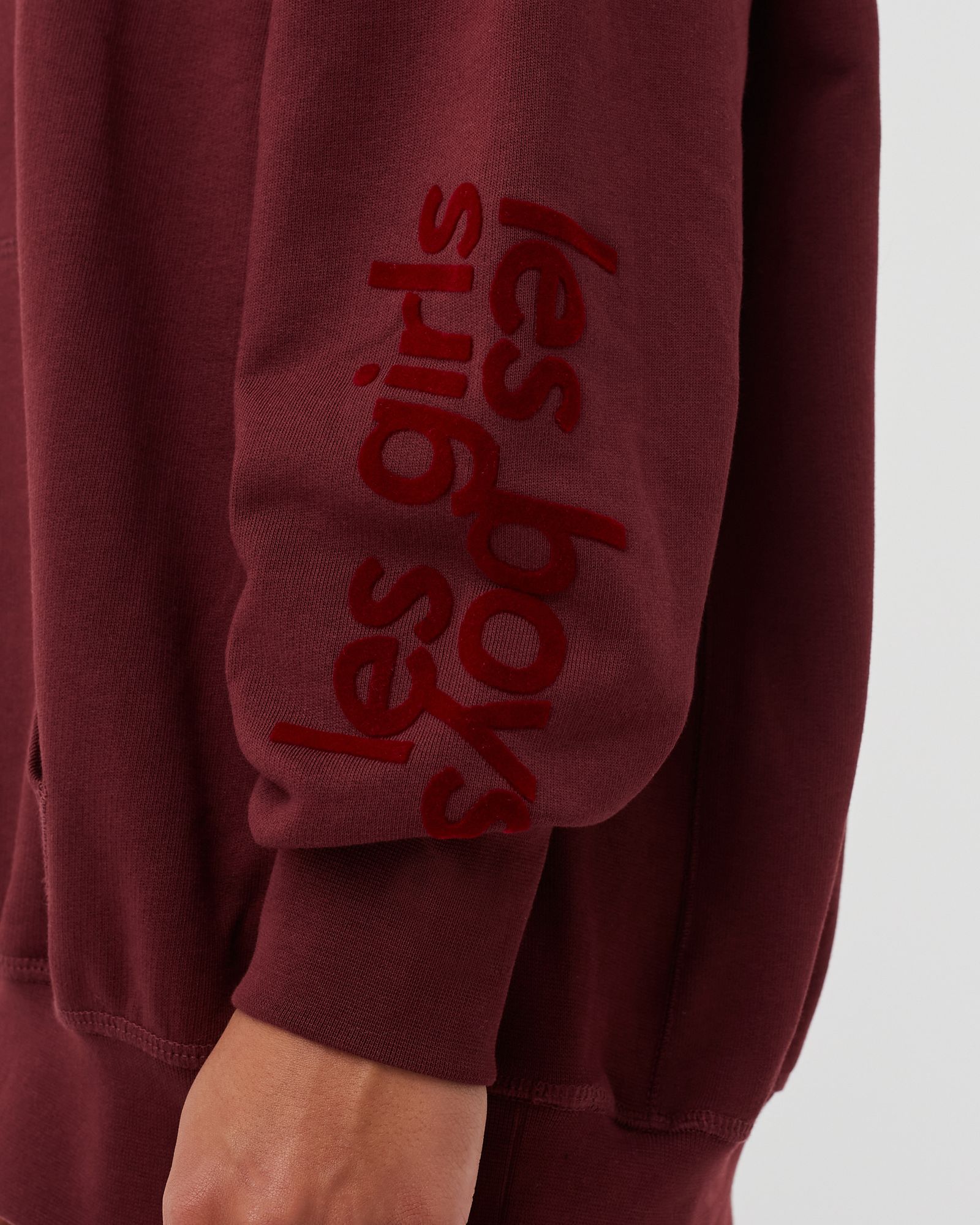 LOOPBACK OVERSIZED HOODIE