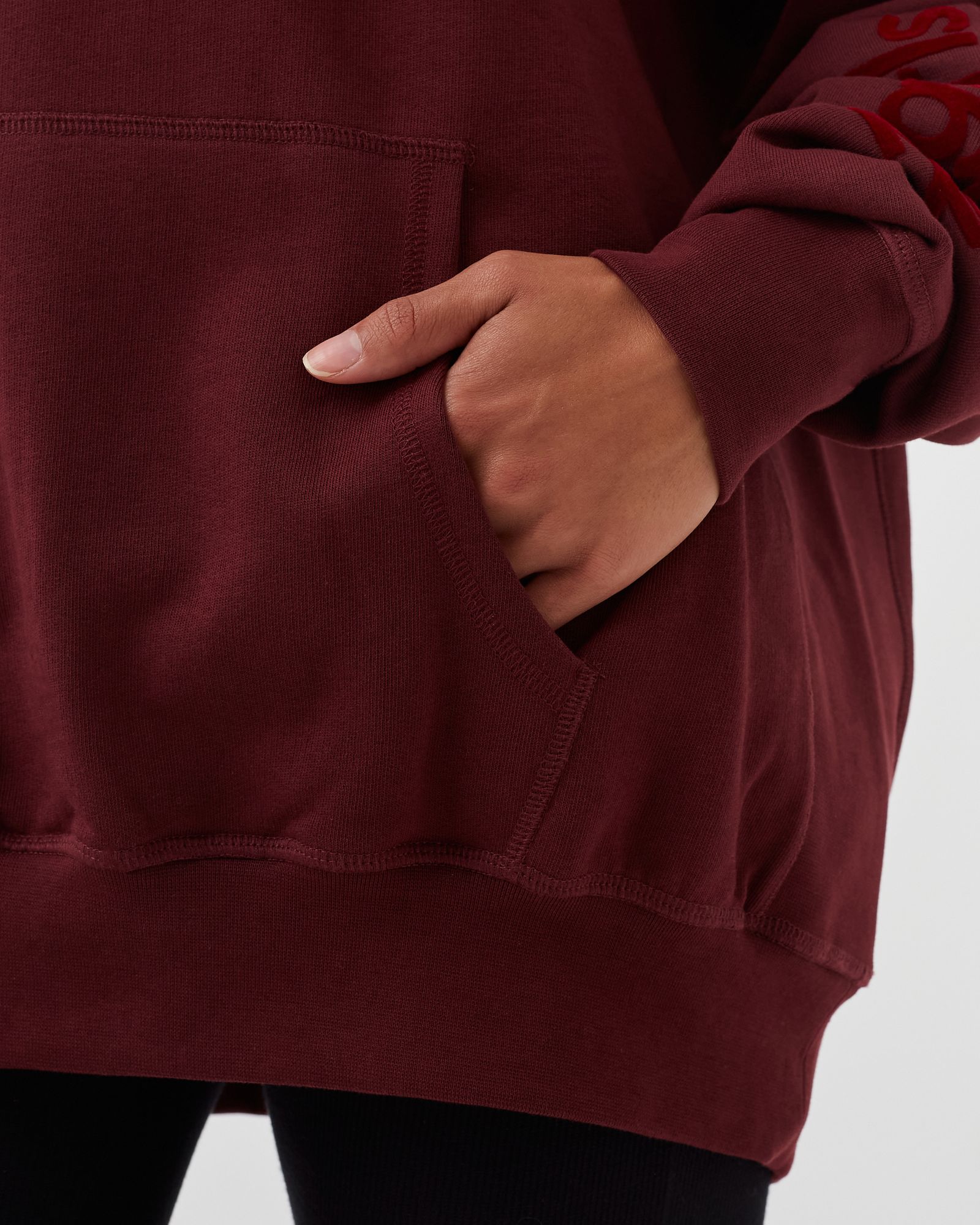 LOOPBACK OVERSIZED HOODIE