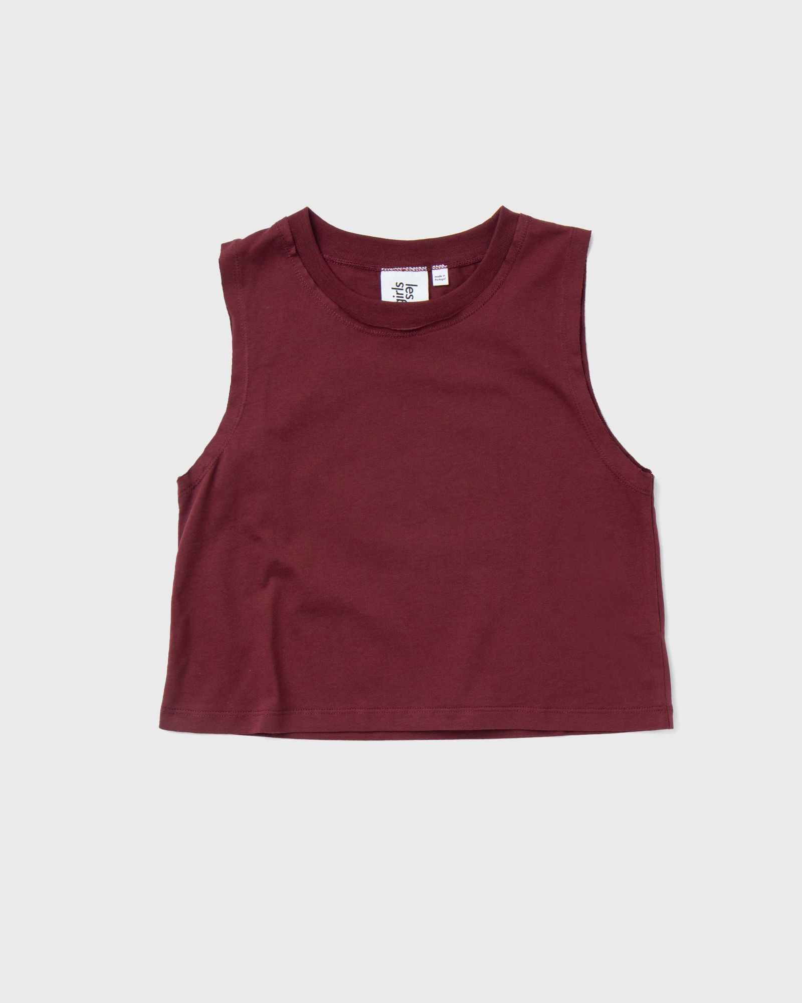 SINGLE JERSEY DECONSTRUCTED CROPPED TOP