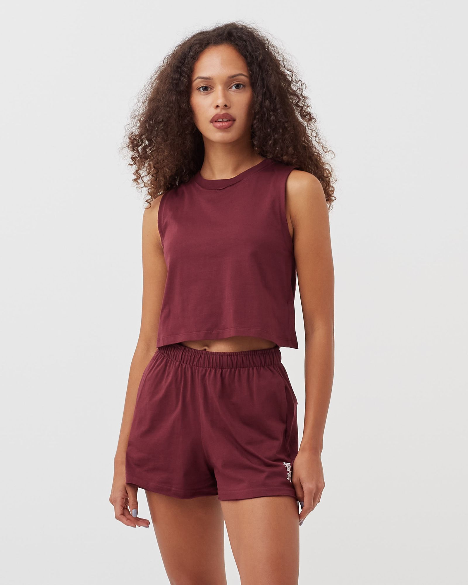 SINGLE JERSEY DECONSTRUCTED CROPPED TOP