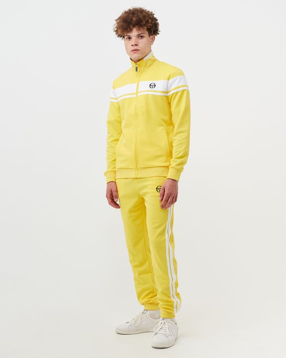 Sergio tacchini clearance yellow tracksuit bottoms