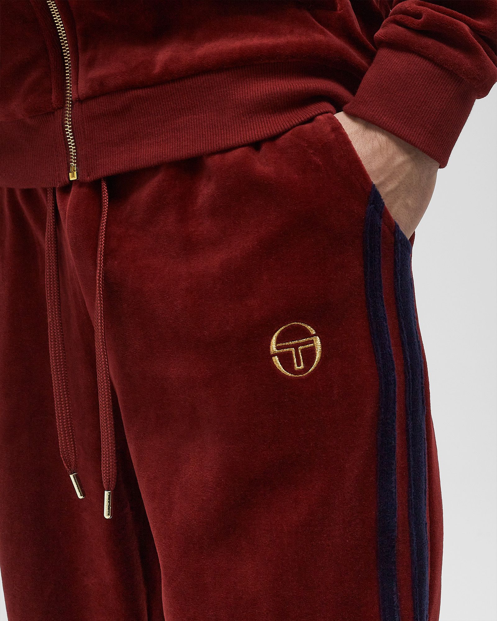 DAMARINDO VELOUR TRACKSUIT