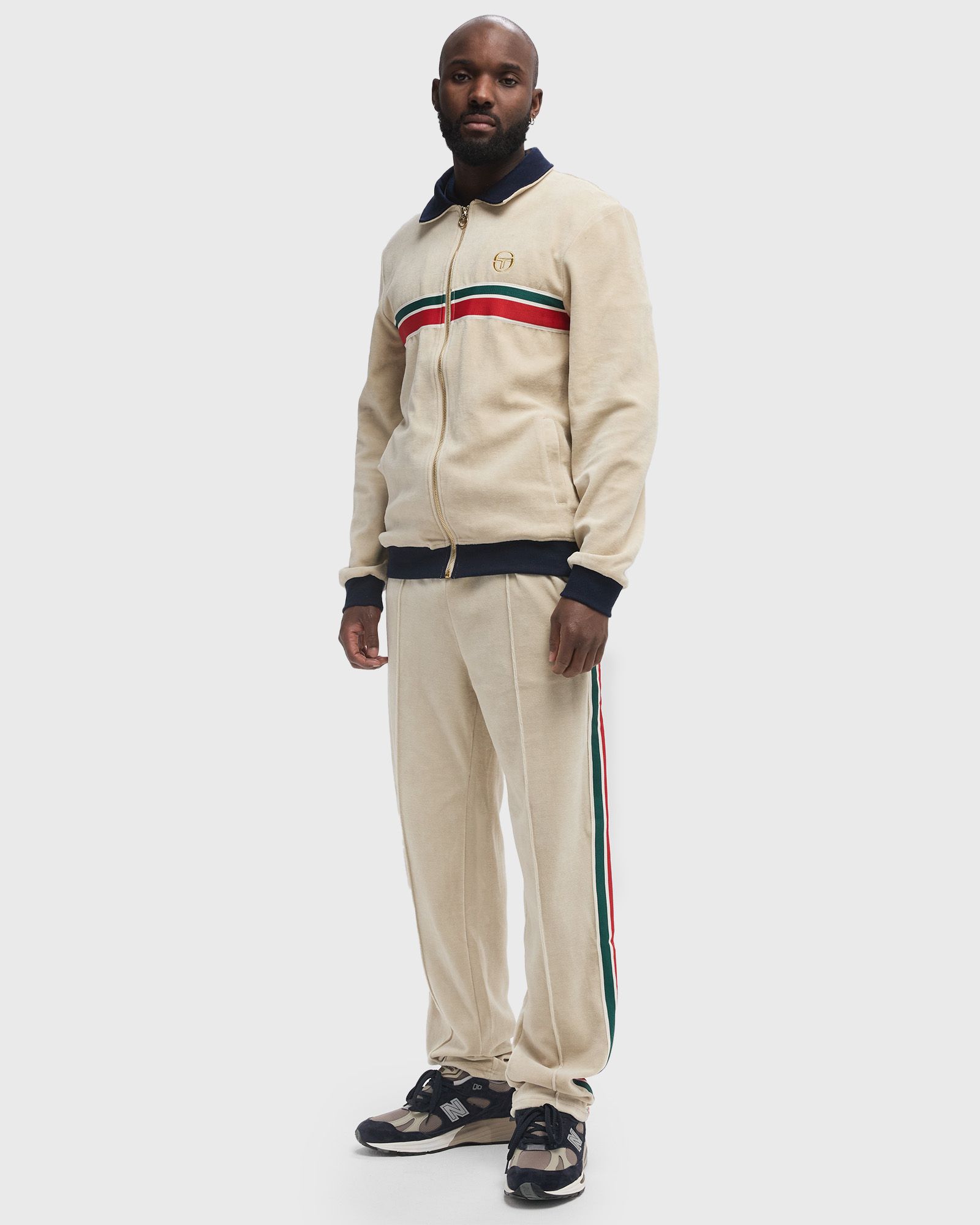 SPENCER VELOUR TRACK TOP