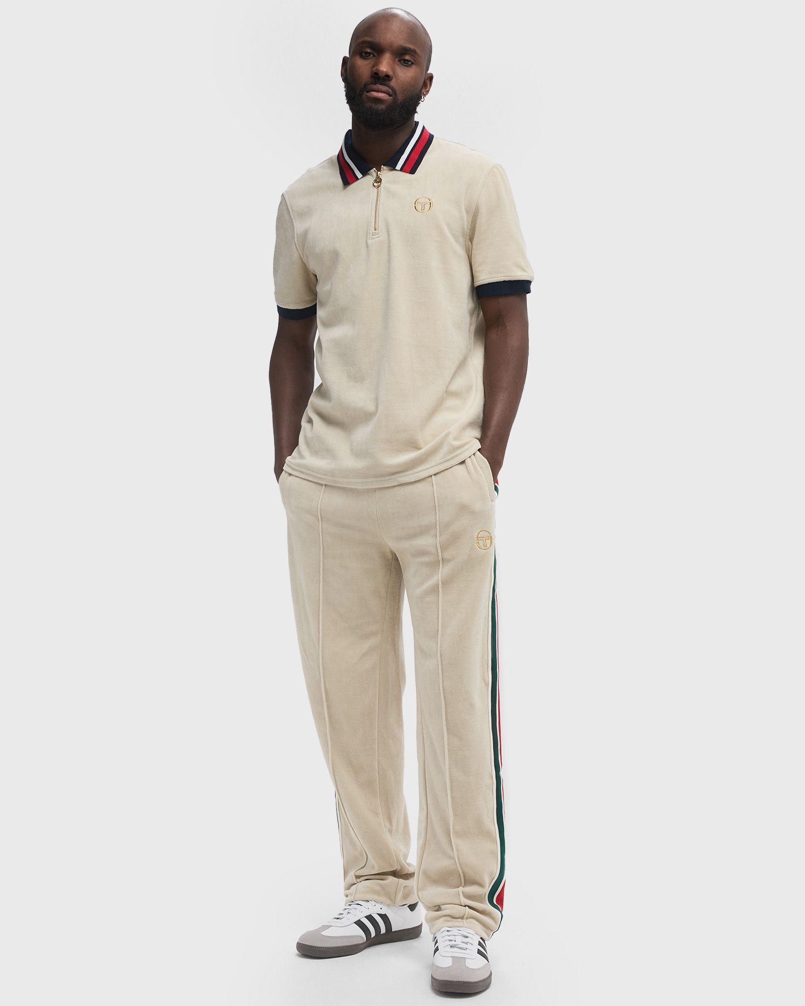 SPENCER VELOUR TRACK PANTS