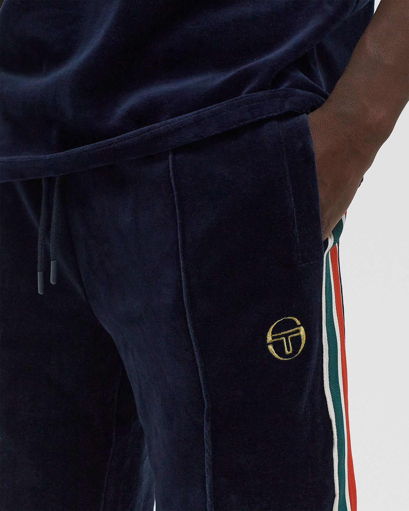 SPENCER VELOUR TRACK PANTS