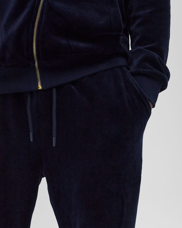 Sergio Tacchini COURT VELOUR TRACK PANTS Blue BSTN Store
