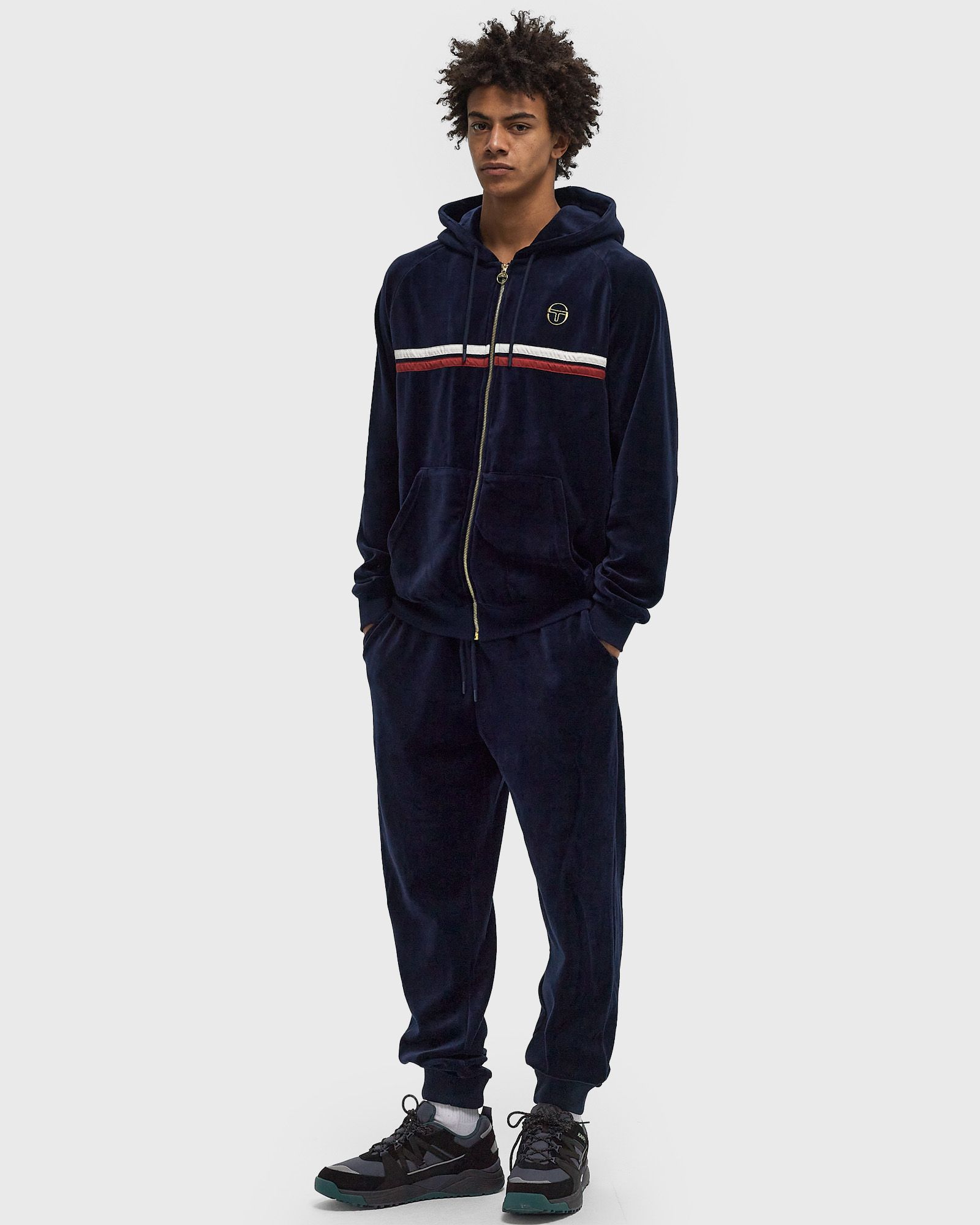 DALLAS VELOUR ZIP HOODIE