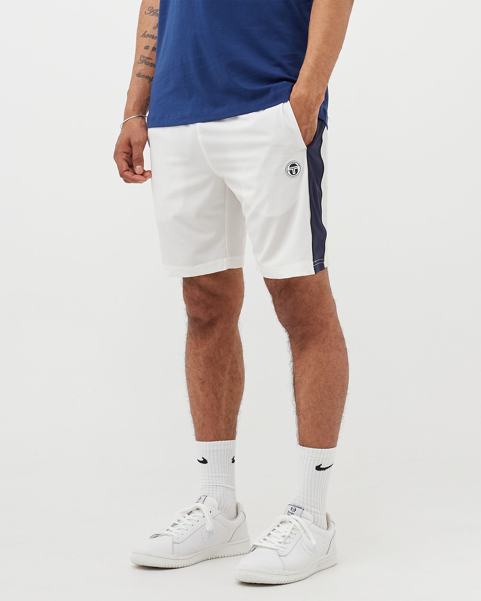 YOUNG LINE TENNIS SHORTS