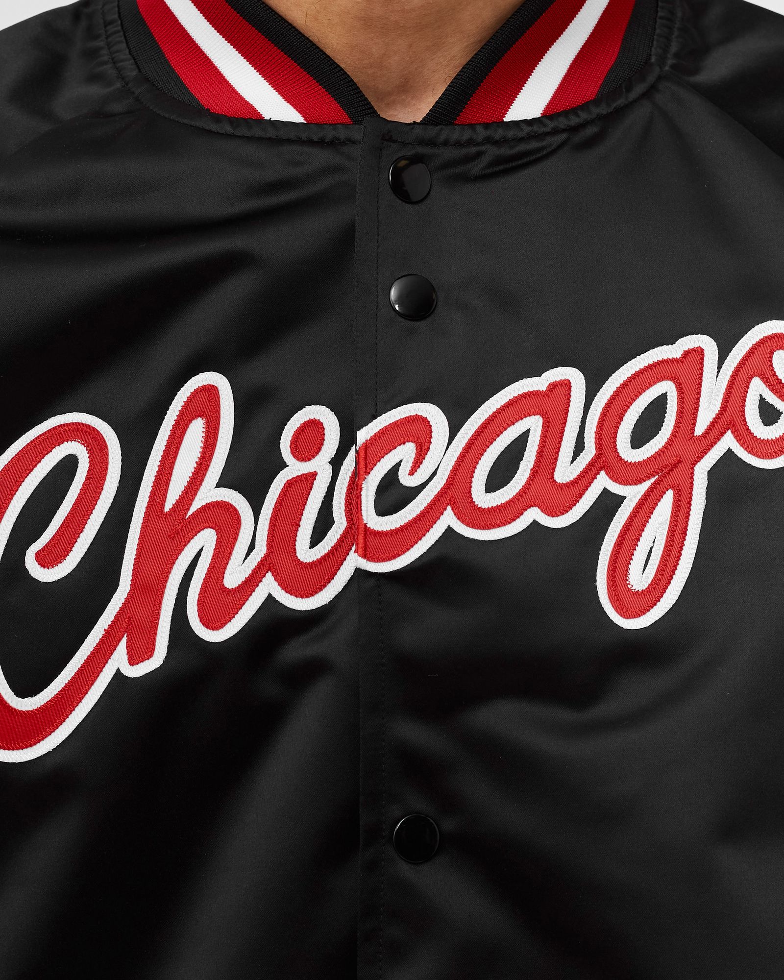 NBA Lightweight Satin Jacket Chicago Bulls