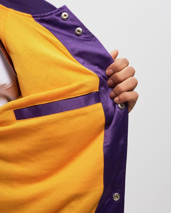 Los Angeles Lakers Purple Satin Jacket