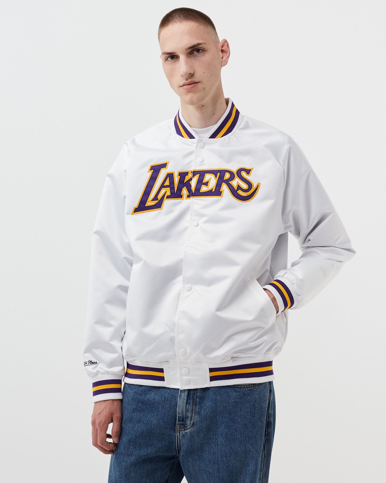 LA LAKERS - Lighweight Satin Jacket