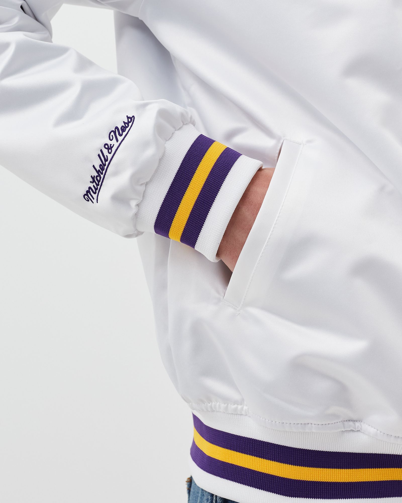 LA LAKERS - Lighweight Satin Jacket