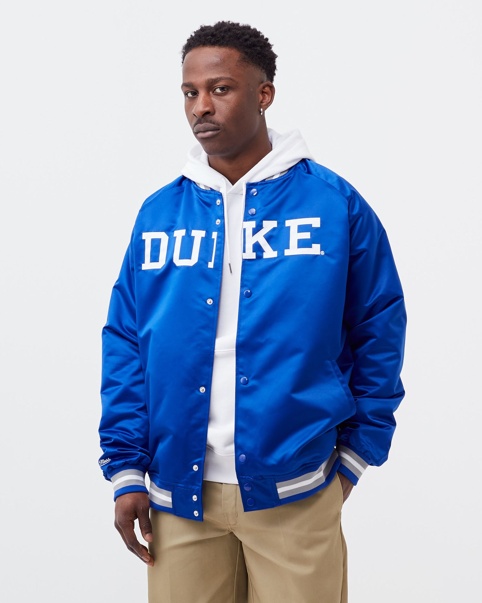 NBA LIGHTWEIGHT SATIN JACKET DUKE UNIVERSITY