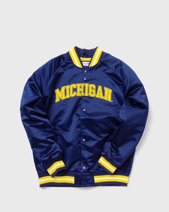 NCAA LIGHTWEIGHT SATIN JACKET UNIVERSITY OF MICHIGAN