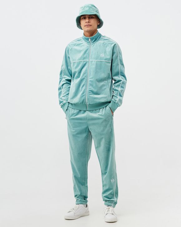 Sergio Tacchini SOVANA VELOUR TRACKSUIT Blue - CANTON