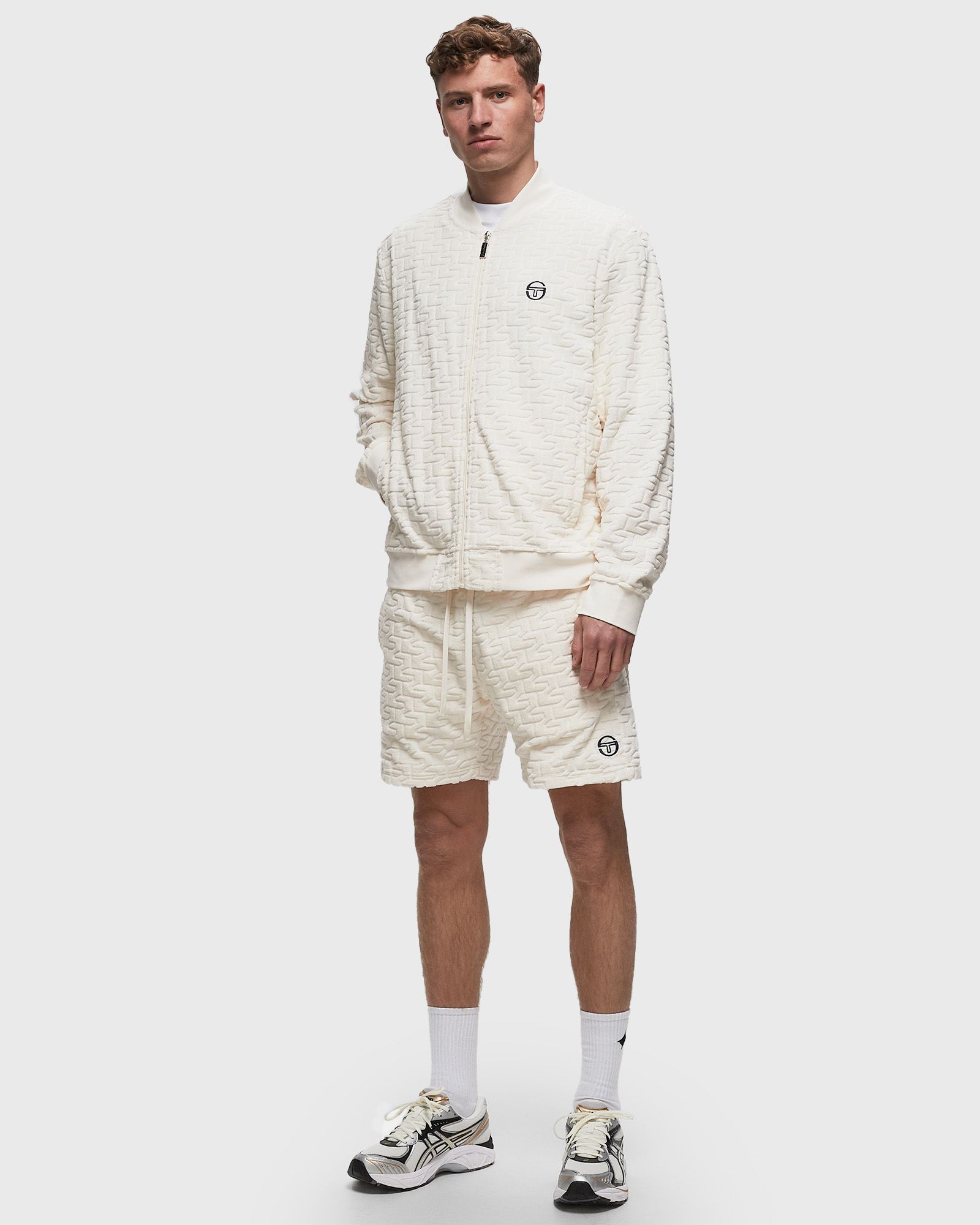 LIVATA MONOGRAM ZIP UP