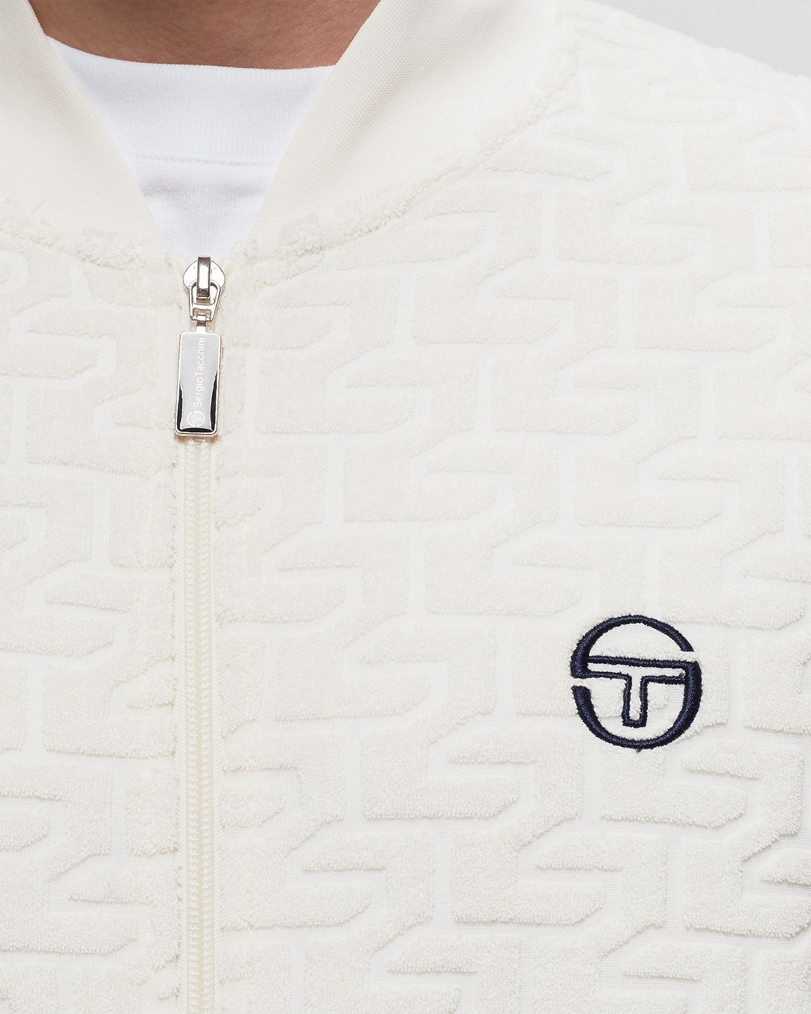 LIVATA MONOGRAM ZIP UP